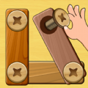 Wood Nuts Bolts Puzzle游戏