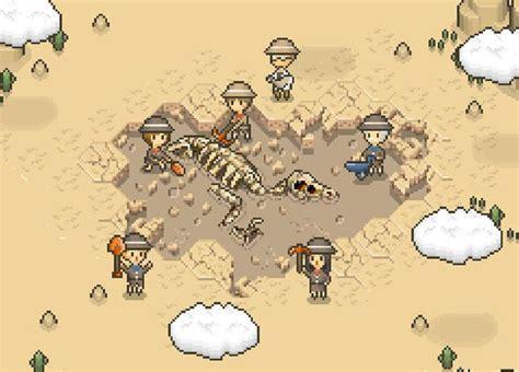 挖恐龙化石游戏