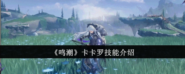《鸣潮》卡卡罗技能介绍_《鸣潮》卡卡罗技能详情