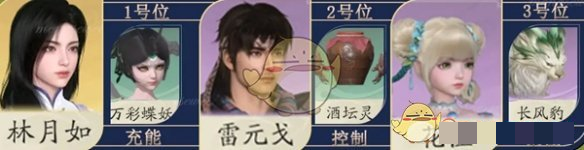 《仙剑世界》万彩蝶最强配队阵容推荐