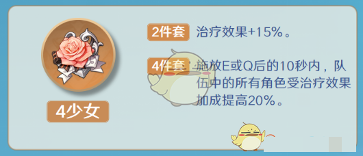 《原神》芭芭拉圣遗物词条搭配攻略