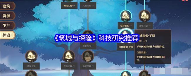 <strong>《筑城与探险》科技研究推荐_筑城与探险前期如何获得较高的收益</strong>