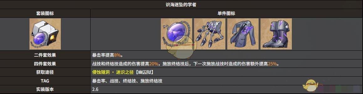 《崩坏：星穹铁道》那刻夏全方位遗器选择推荐