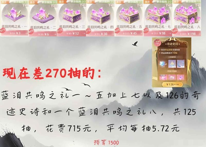 《无限暖暖》1.8版本丹青季氪金攻略